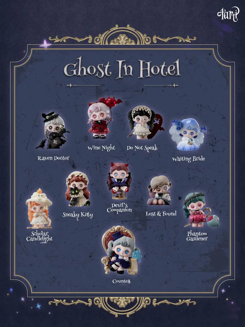 Tarti Ghost in Hotel Series Blind Box