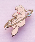 Cosmic Dog Enamel Pin
