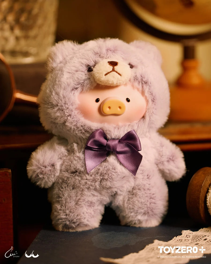 Lulu The Piggy Vintage Teddy Shop Vinyl Face Plush Pendant Blind Box