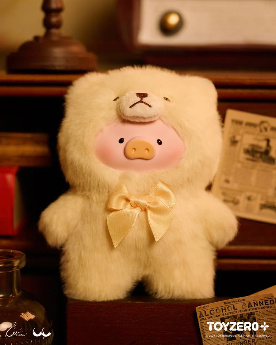 Lulu The Piggy Vintage Teddy Shop Vinyl Face Plush Pendant Blind Box