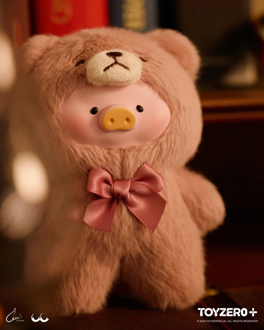 Lulu The Piggy Vintage Teddy Shop Vinyl Face Plush Pendant Blind Box