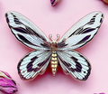 Queen Alexandra's Birdwing Butterfly Enamel Pin