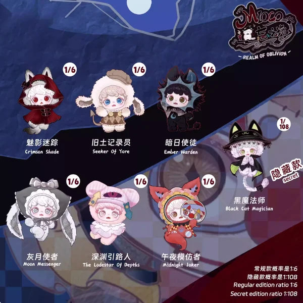 Mioco Realm of Oblivion Series Plush Blind Box