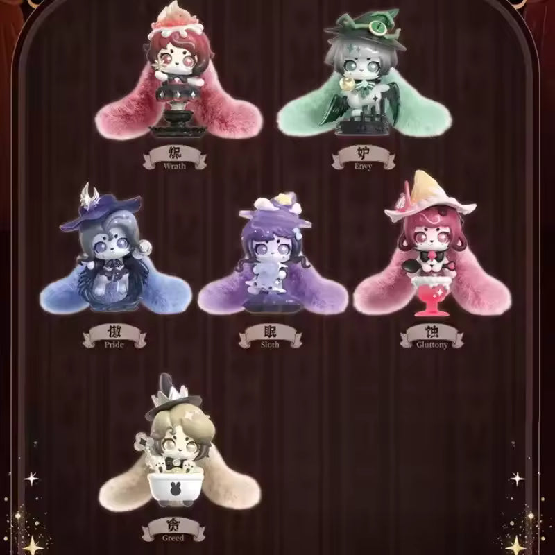 Cup Rabbits Wanted Witch Series Plush Blind Box