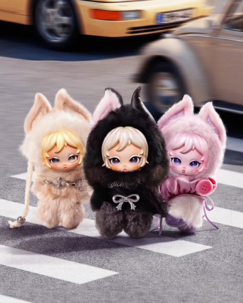 MUMUSE Street Muse Edit Blind Box Plush Doll by PINME – Collectible Bag Charm & Art Toy