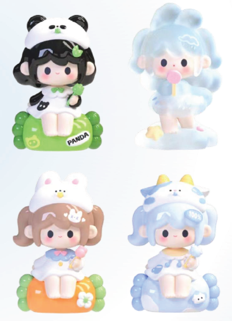 UUTOY Sweety Land Series Mini Blind Box – Pastel Dessert Vinyl Figure