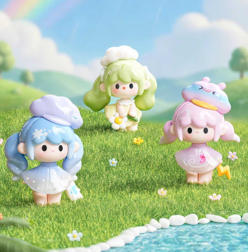 UUTOY Weather Collector Series Mini Blind Box – Pastel Sky Vinyl Figure