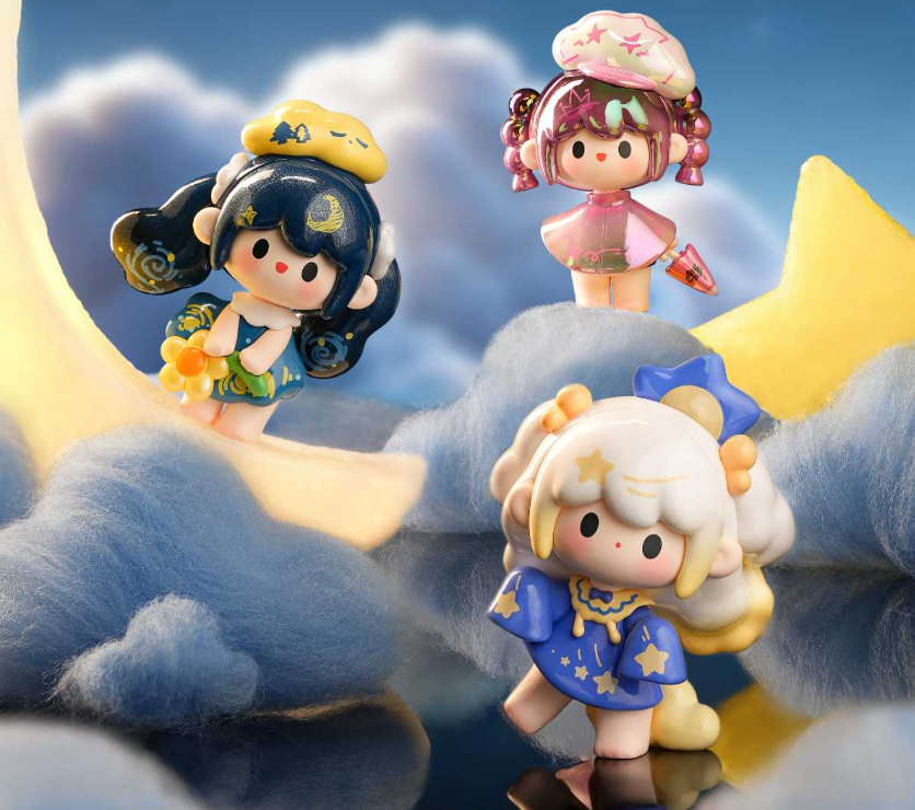 UUTOY Weather Collector Series Mini Blind Box – Pastel Sky Vinyl Figure