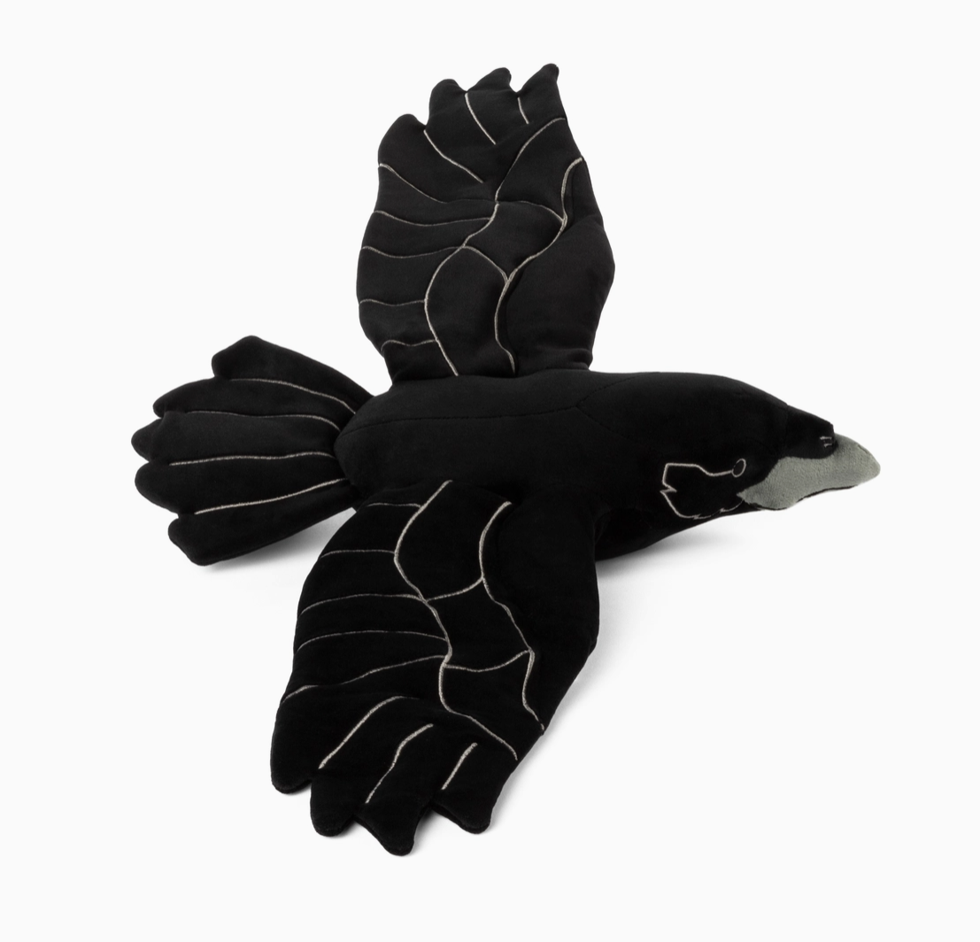 Weighted Raven Plush
