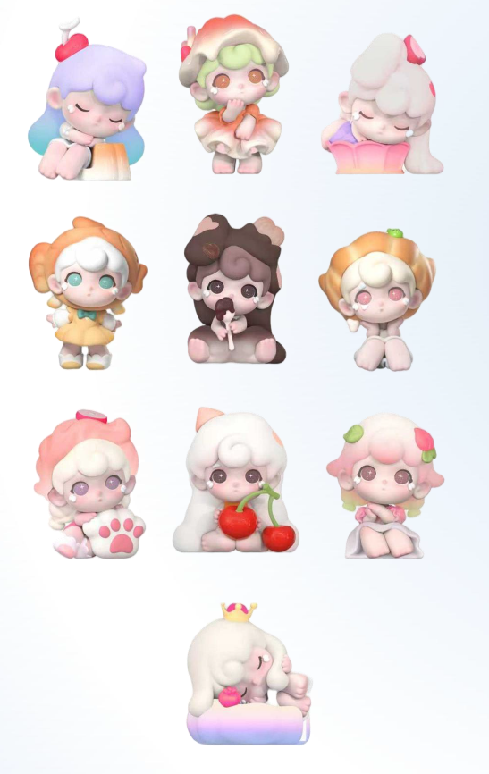Winkyee Dream Sweetheart Series Mini Blind Box – Pastel Dessert Vinyl Figure