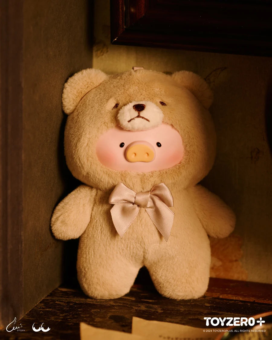 Lulu The Piggy Vintage Teddy Shop Vinyl Face Plush Pendant Blind Box