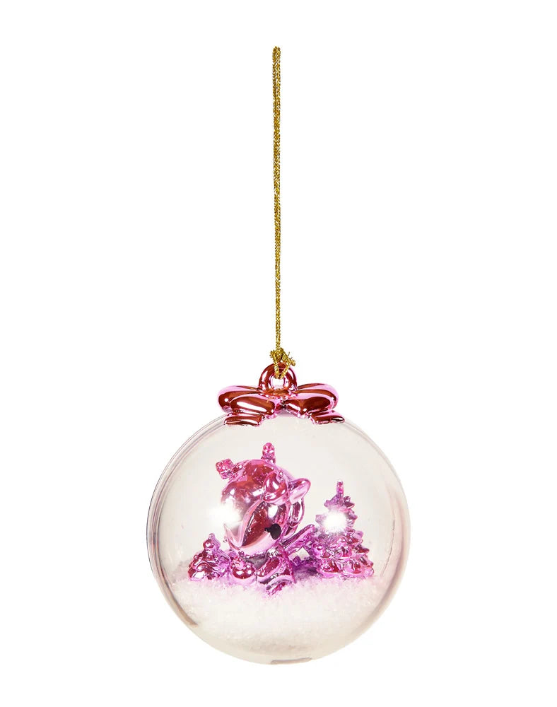 Snow Globe Holiday Sparkle Unicorno SE - Pink & Festive