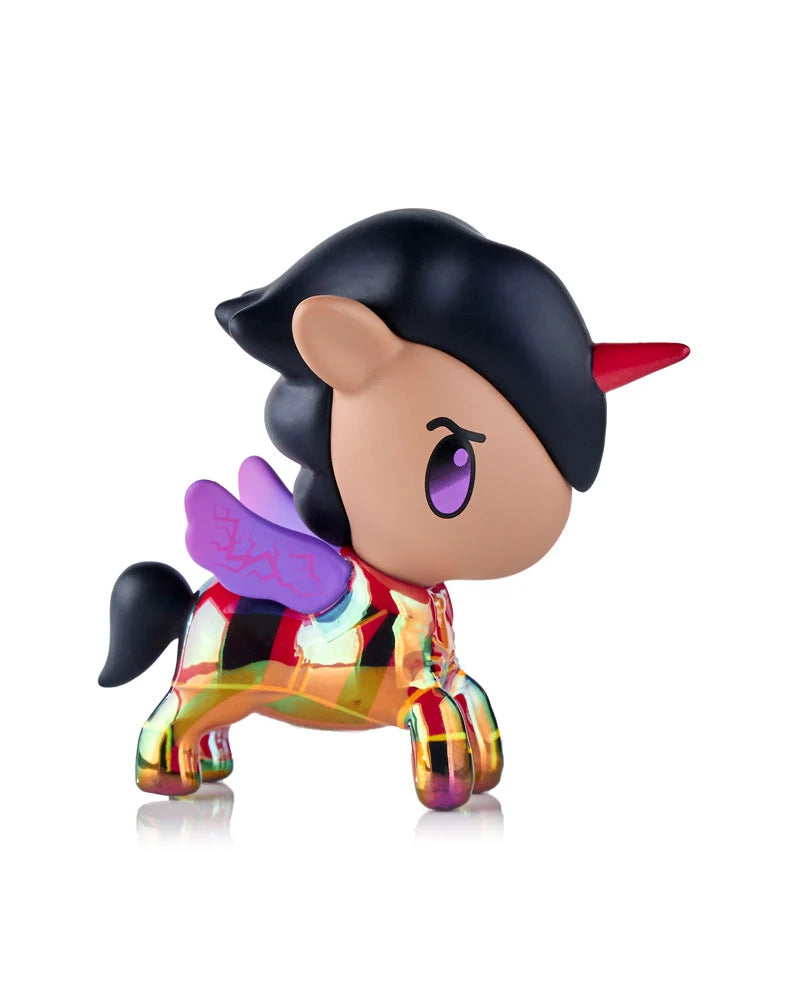 tokidoki x Arcane Unicorno Black Light Chrome