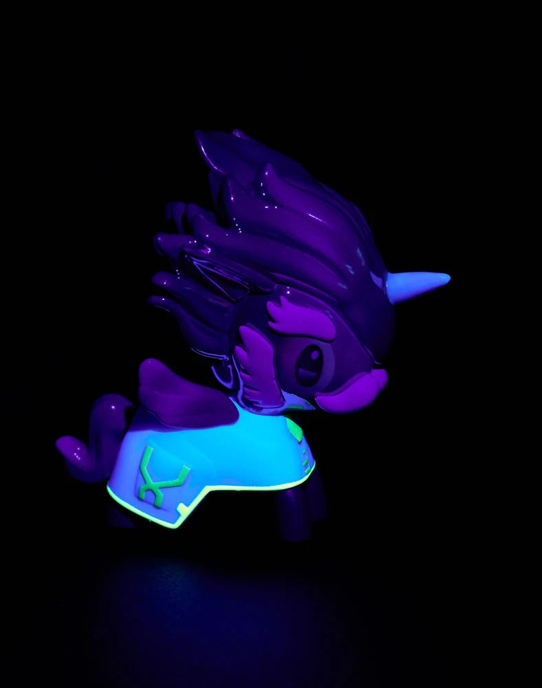 tokidoki x Arcane Unicorno Black Light Chrome
