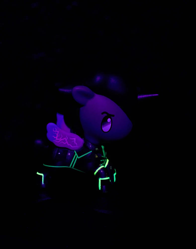 tokidoki x Arcane Unicorno Black Light Chrome